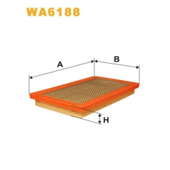 Filtre à air WIX FILTERS WA6188