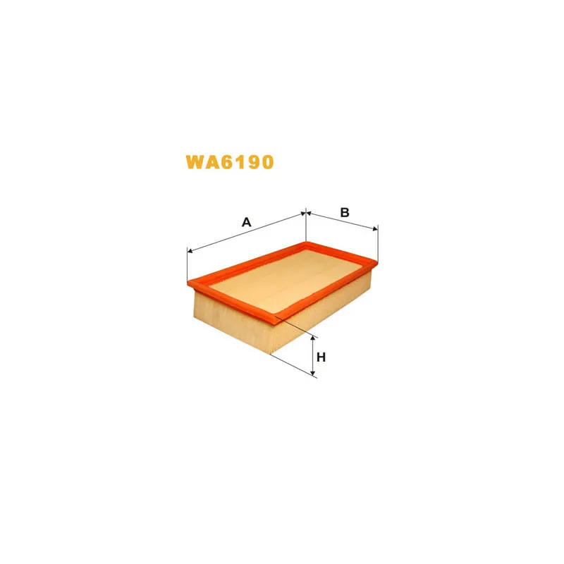 Filtre à air WIX FILTERS WA6190