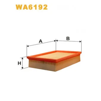 Filtre à air WIX FILTERS WA6192