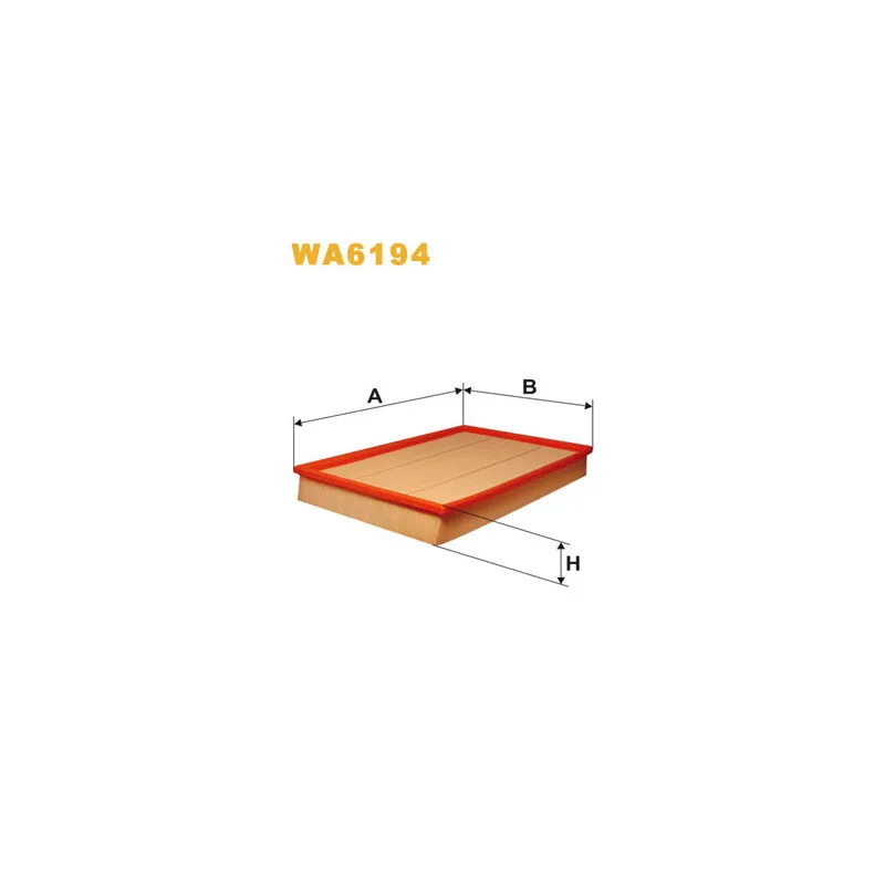 Filtre à air WIX FILTERS WA6194