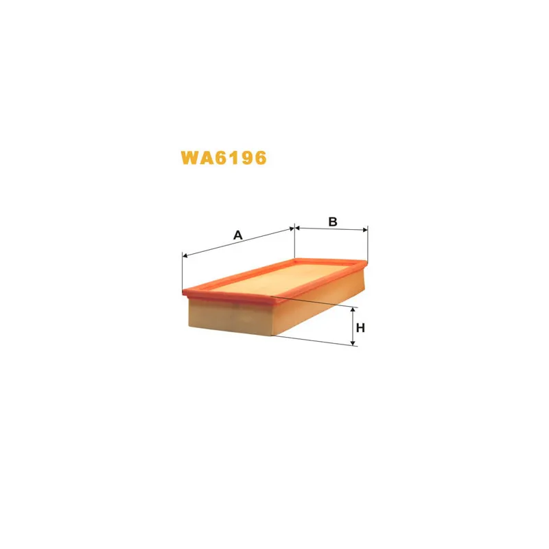 Filtre à air WIX FILTERS WA6196