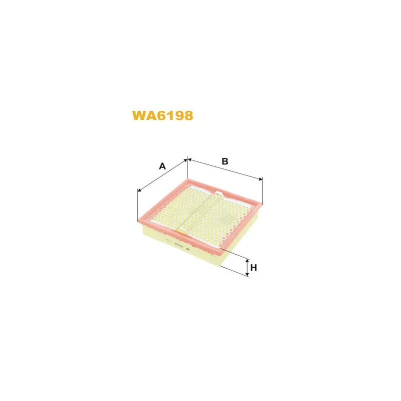 Filtre à air WIX FILTERS WA6198