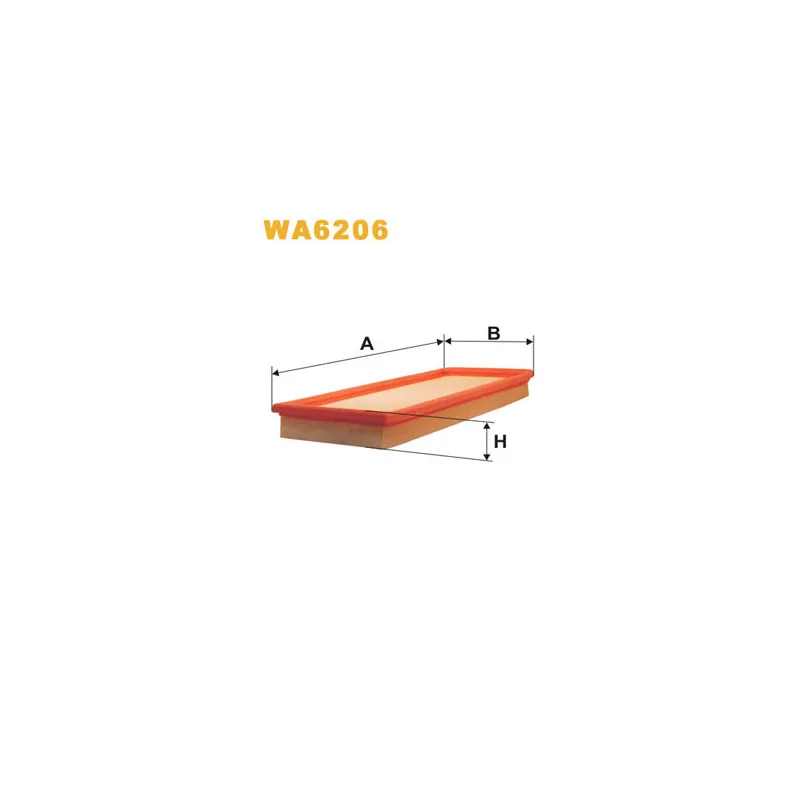 Filtre à air WIX FILTERS WA6206