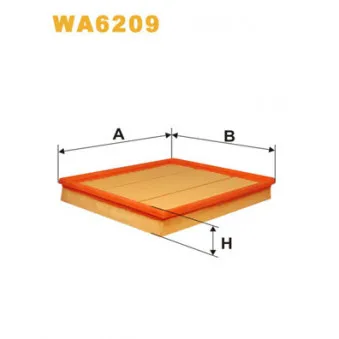 Filtre à air WIX FILTERS WA6209
