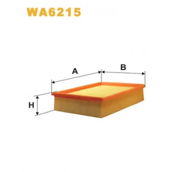 Filtre à air WIX FILTERS WA6215