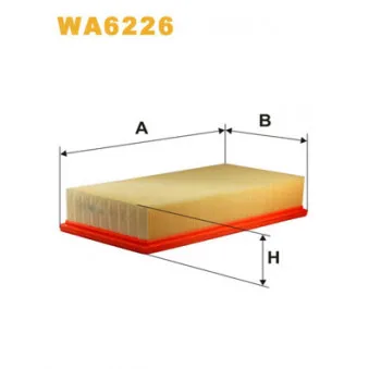 Filtre à air WIX FILTERS