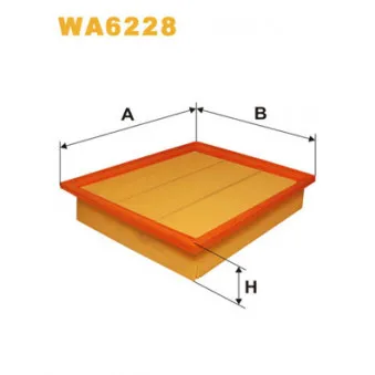 Filtre à air WIX FILTERS WA6228