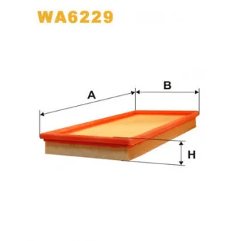 Filtre à air WIX FILTERS WA6229