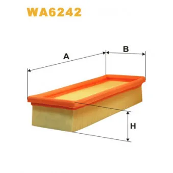 Filtre à air WIX FILTERS WA6242