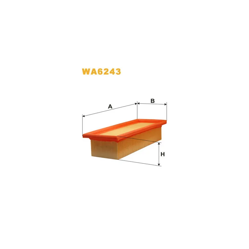 Filtre à air WIX FILTERS WA6243