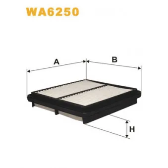 Filtre à air WIX FILTERS WA6250