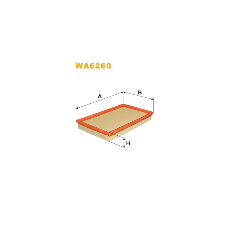 Filtre à air WIX FILTERS WA6260