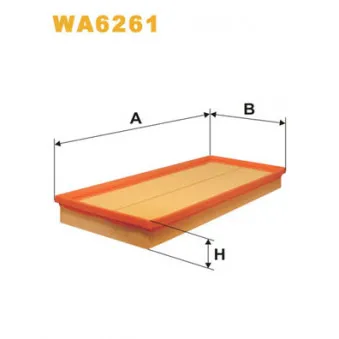 Filtre à air WIX FILTERS WA6261