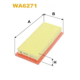 Filtre à air WIX FILTERS WA6271