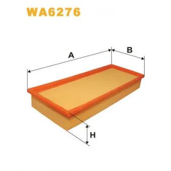 Filtre à air WIX FILTERS WA6276