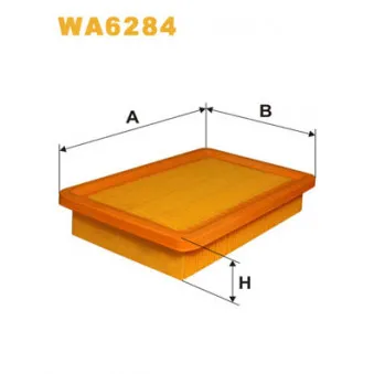Filtre à air WIX FILTERS WA6284