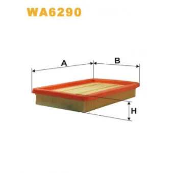Filtre à air WIX FILTERS WA6290