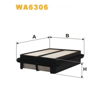 Filtre à air WIX FILTERS WA6306