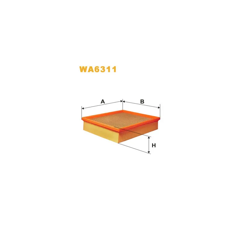 Filtre à air WIX FILTERS WA6311
