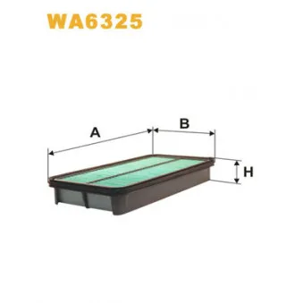 Filtre à air WIX FILTERS WA6325