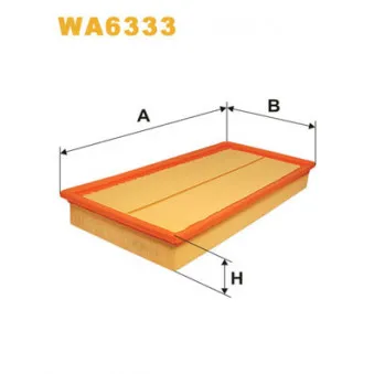 Filtre à air WIX FILTERS WA6333