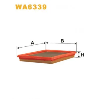 Filtre à air WIX FILTERS WA6339