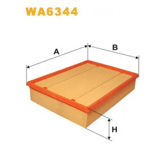 Filtre à air WIX FILTERS WA6344
