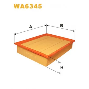 Filtre à air WIX FILTERS WA6345
