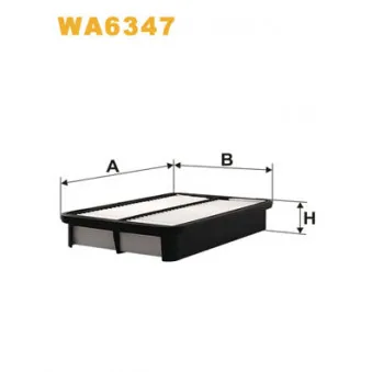 Filtre à air WIX FILTERS WA6347