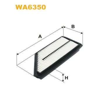 Filtre à air WIX FILTERS WA6350
