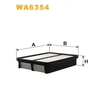 Filtre à air WIX FILTERS WA6354