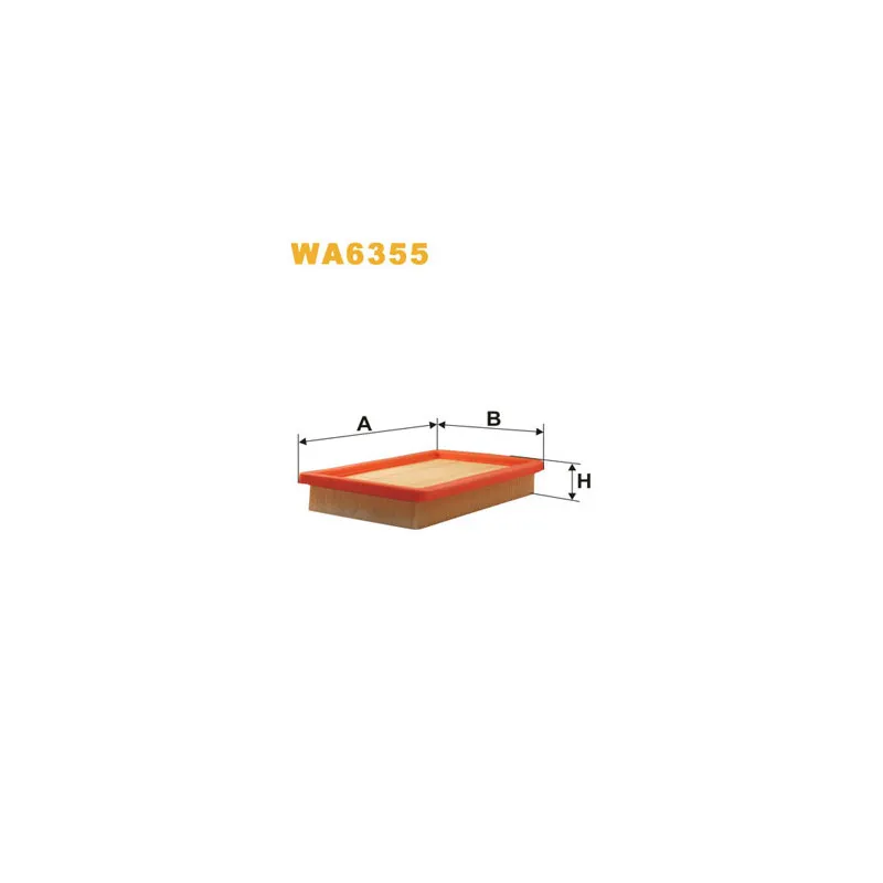 Filtre à air WIX FILTERS WA6355