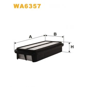 Filtre à air WIX FILTERS WA6357