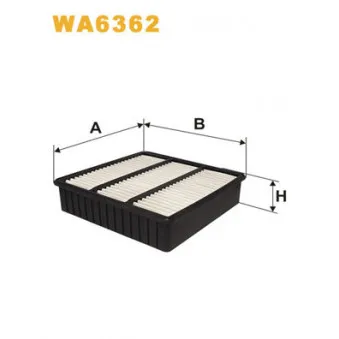 Filtre à air WIX FILTERS WA6362