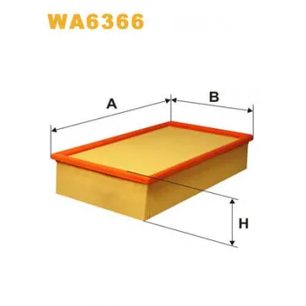 Filtre à air WIX FILTERS