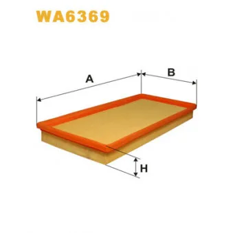 Filtre à air WIX FILTERS