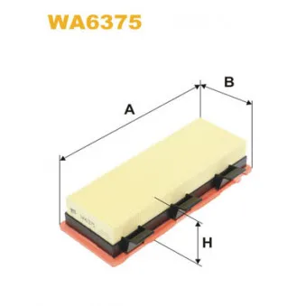 Filtre à air WIX FILTERS