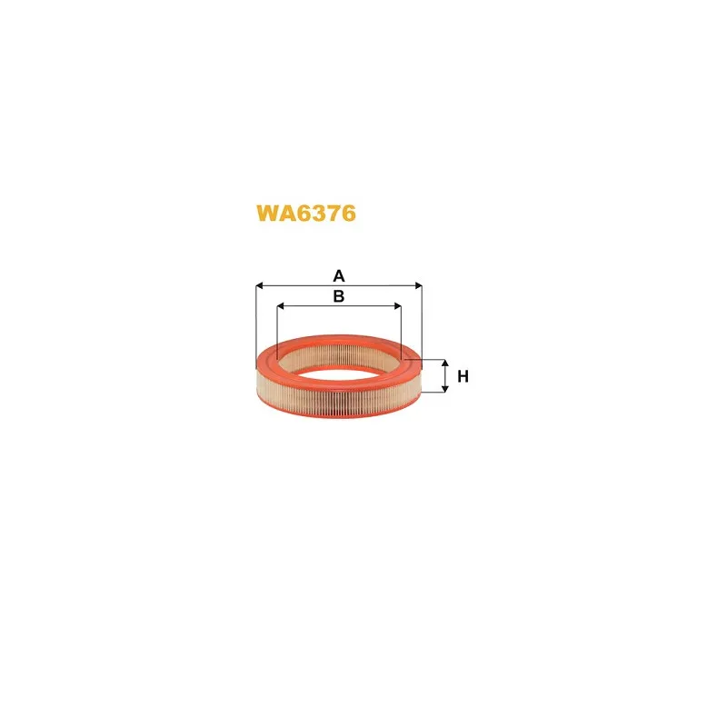 Filtre à air WIX FILTERS WA6376
