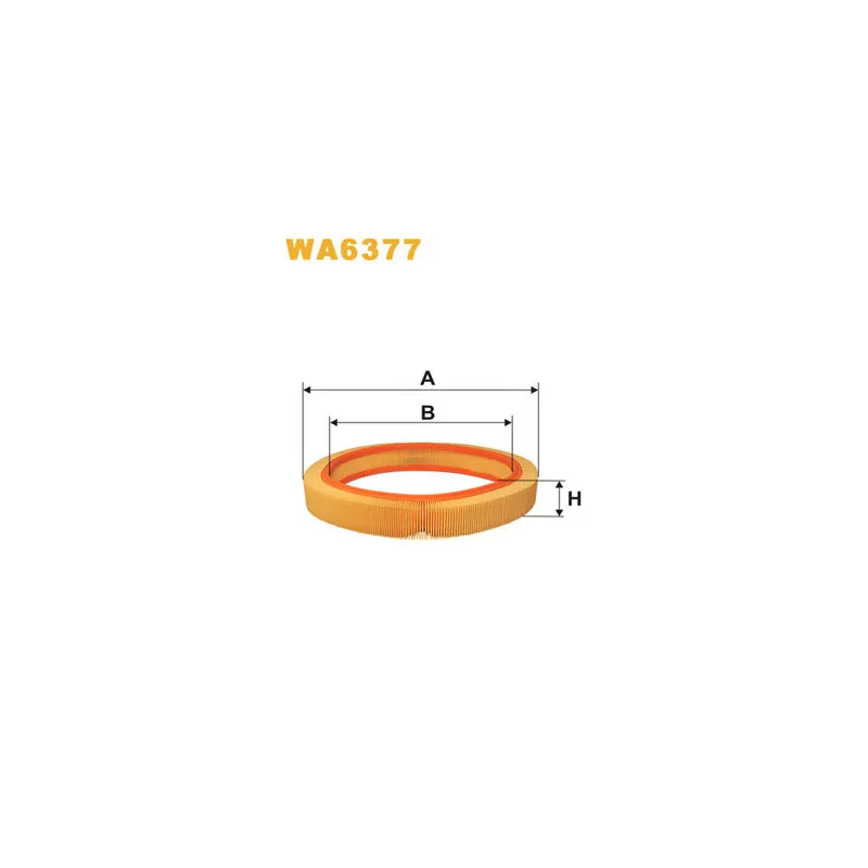 Filtre à air WIX FILTERS WA6377