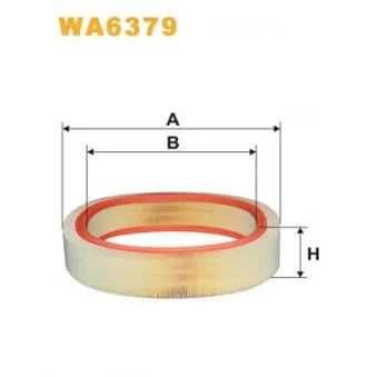 Filtre à air WIX FILTERS WA6379
