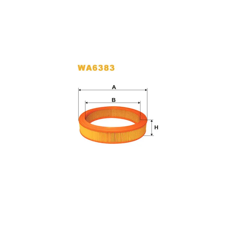 Filtre à air WIX FILTERS WA6383