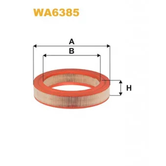 Filtre à air WIX FILTERS WA6385
