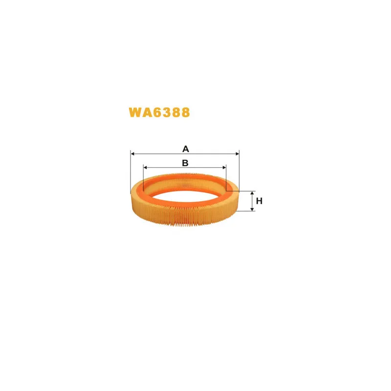 Filtre à air WIX FILTERS WA6388