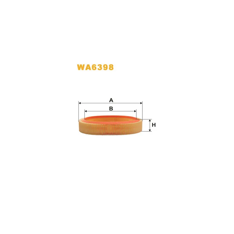 Filtre à air WIX FILTERS WA6398
