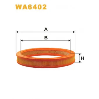 Filtre à air WIX FILTERS WA6402