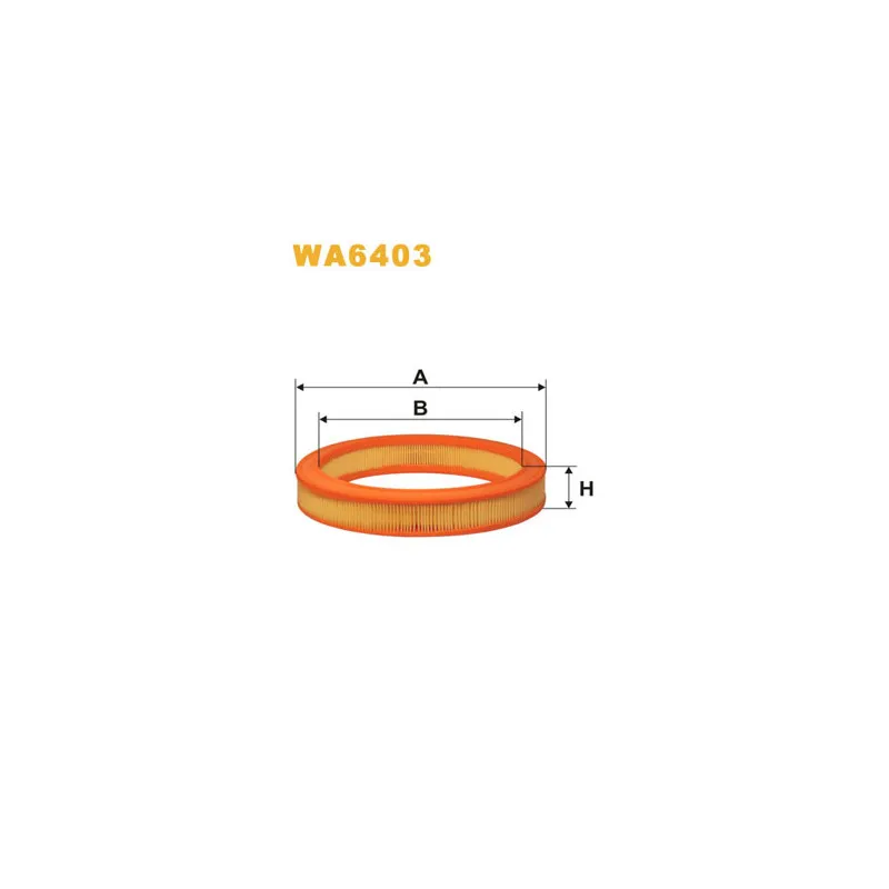 Filtre à air WIX FILTERS WA6403