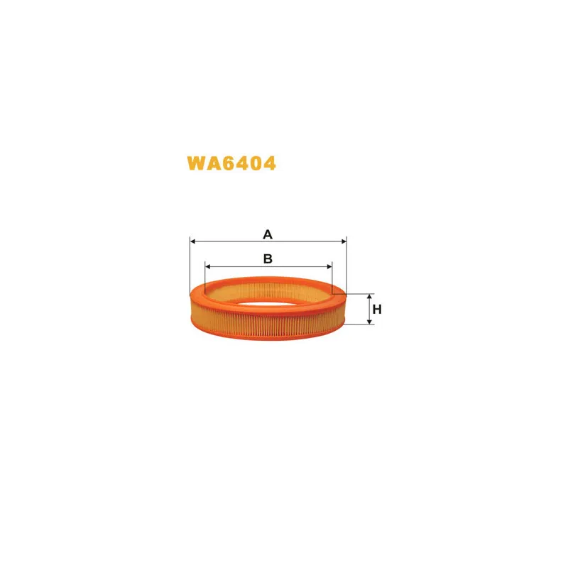 Filtre à air WIX FILTERS WA6404