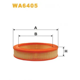 Filtre à air WIX FILTERS WA6405