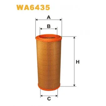 Filtre à air WIX FILTERS WA6435