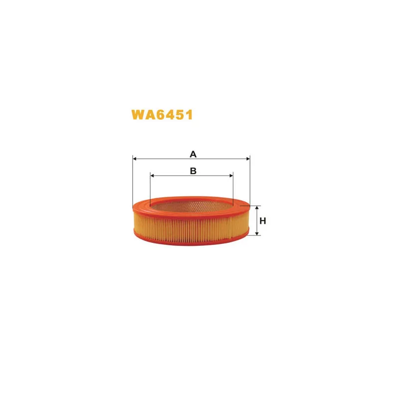 Filtre à air WIX FILTERS WA6451